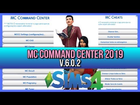 mc center command for sims 4
